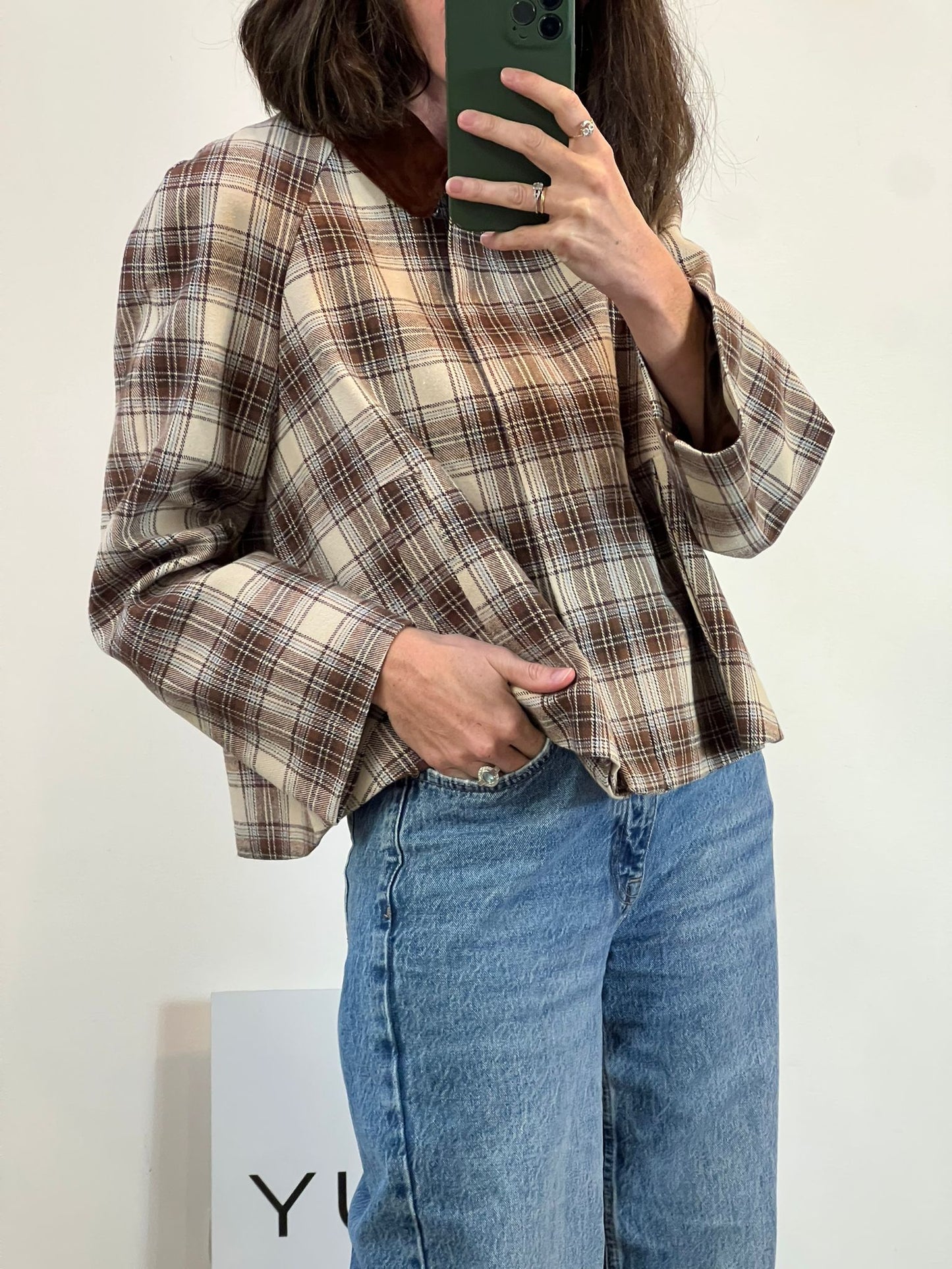 ZARA. Black stretch knit top. TL