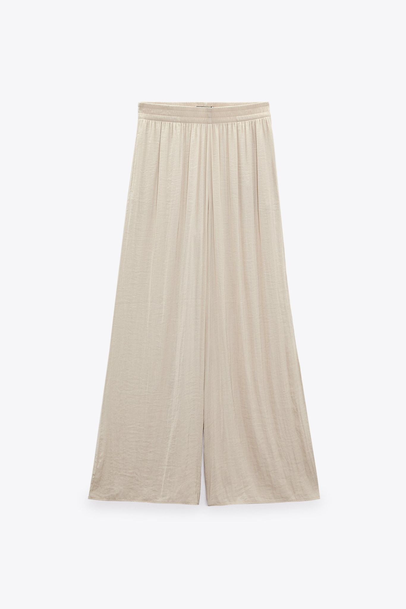 ZARA. Pantalón falda tipo fluida