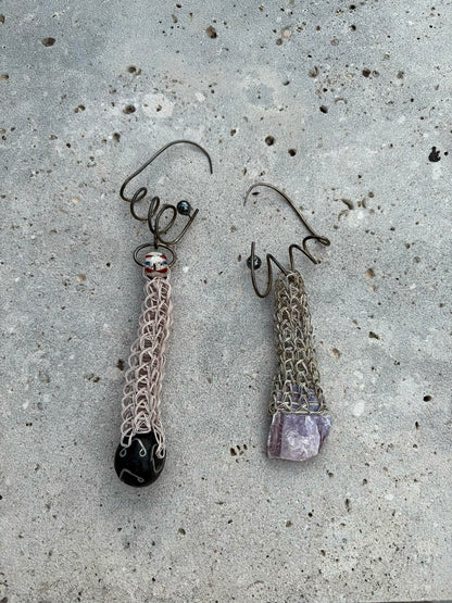 Pendientes malla estructura