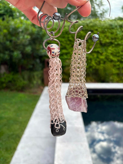 Pendientes malla estructura