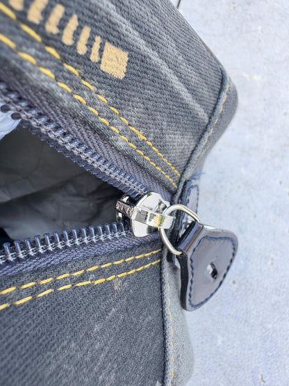 CHRISTIAN DIOR. Bolso Speedway Saddle denim