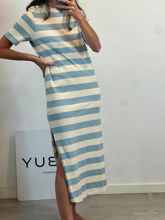 SÉZANE. Vestido largo rayas