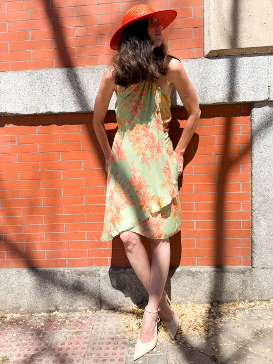 VALENTINO. Asymmetrical dress S.XS