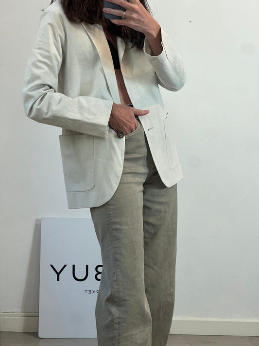 ISABEL MARANT ÉTOILE. Blazer ligera algodón