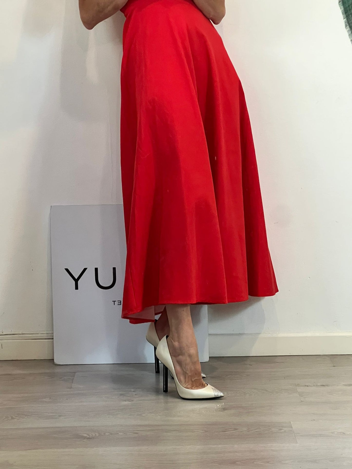 SAINT LAURENT. Tacones seda modelo Tower . T 38,5