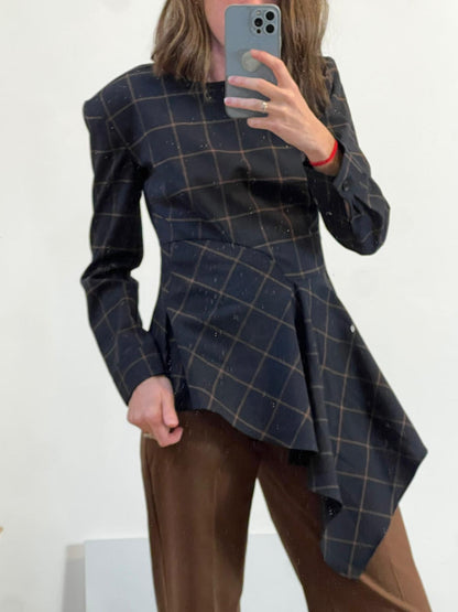 IQ COLLECTION. Conjunto top y pantalón fluidos