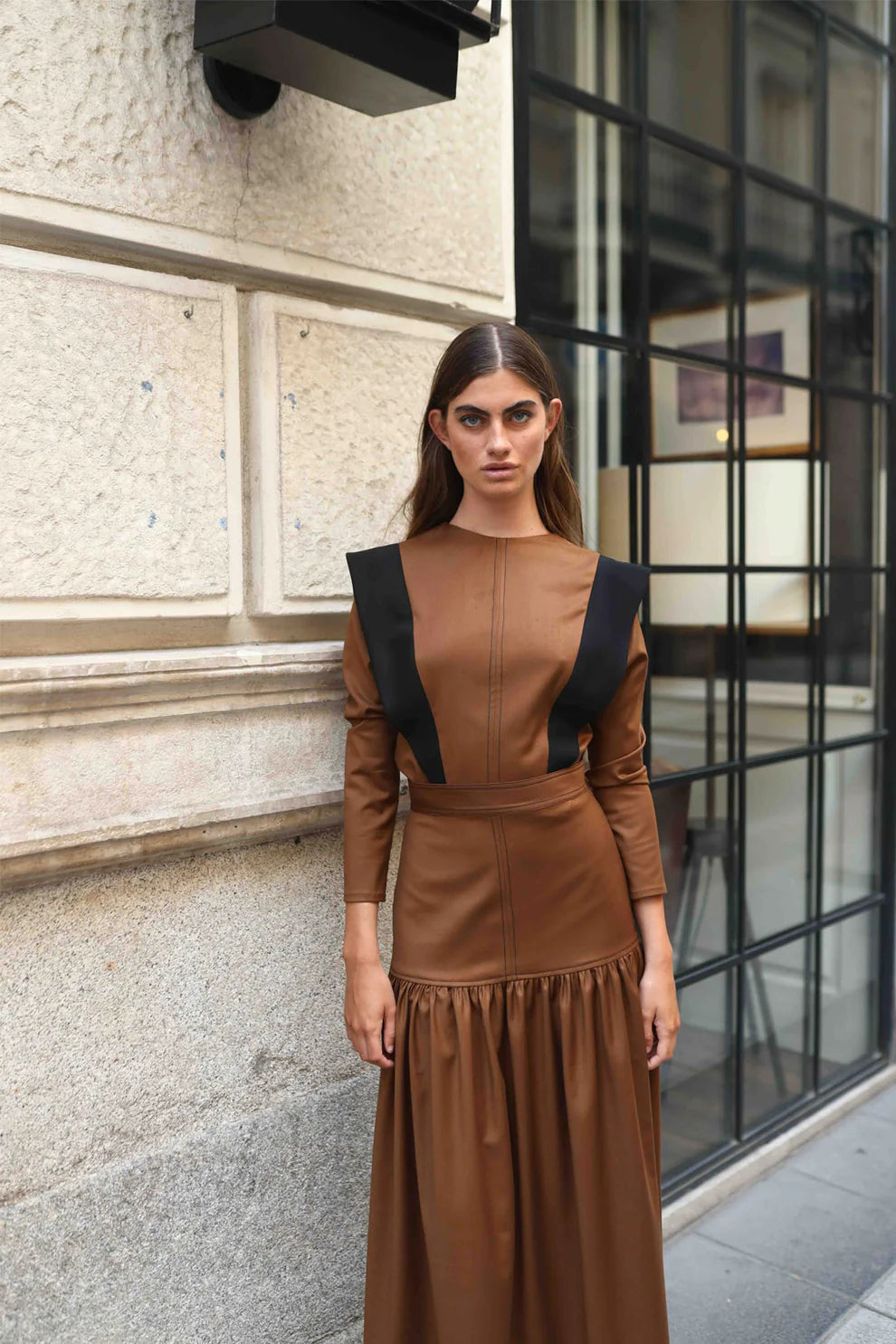 MATTUÎ Collection. Total look marrón chocolate