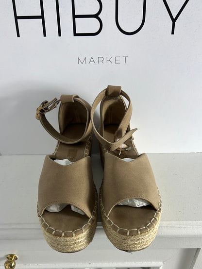 WOMEN´SECRET. Sandalia esparto beige. T 37