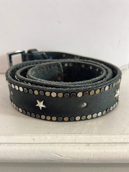 ZADIG&amp;VOLTAIRE. Black studded leather belt. Size 95