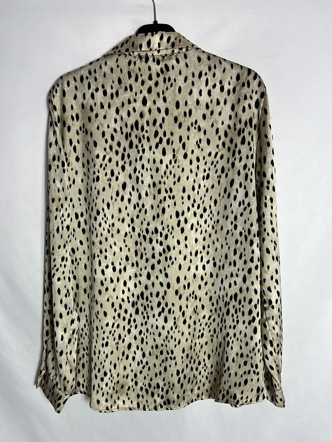 ZARA. Blusa fluida animal print. T M