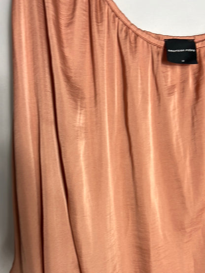 AMERICAN RETRO. Asymmetrical pink dress, size 38