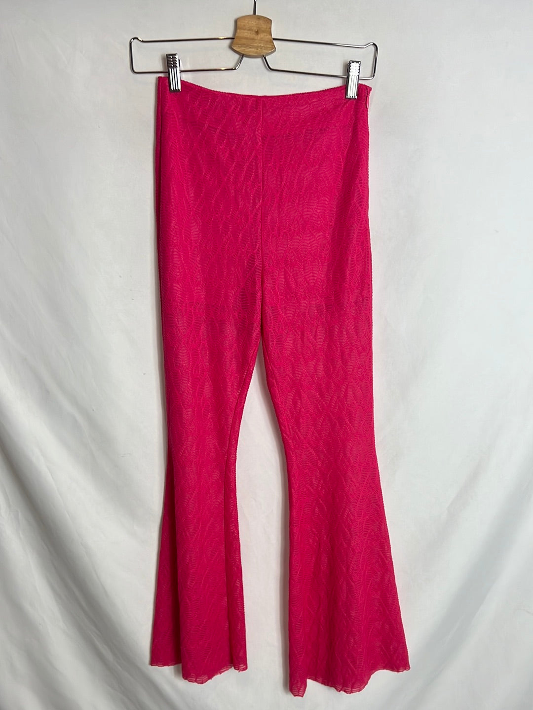 LOAVIES. total look pink texture T.xs