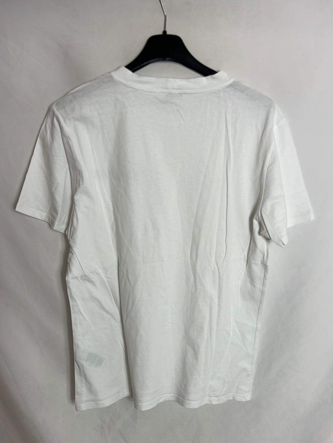 SANDRO. Camiseta blanca bolsillo. T L