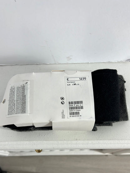 H&M. Pack leotardos finos negros y grises. T M
