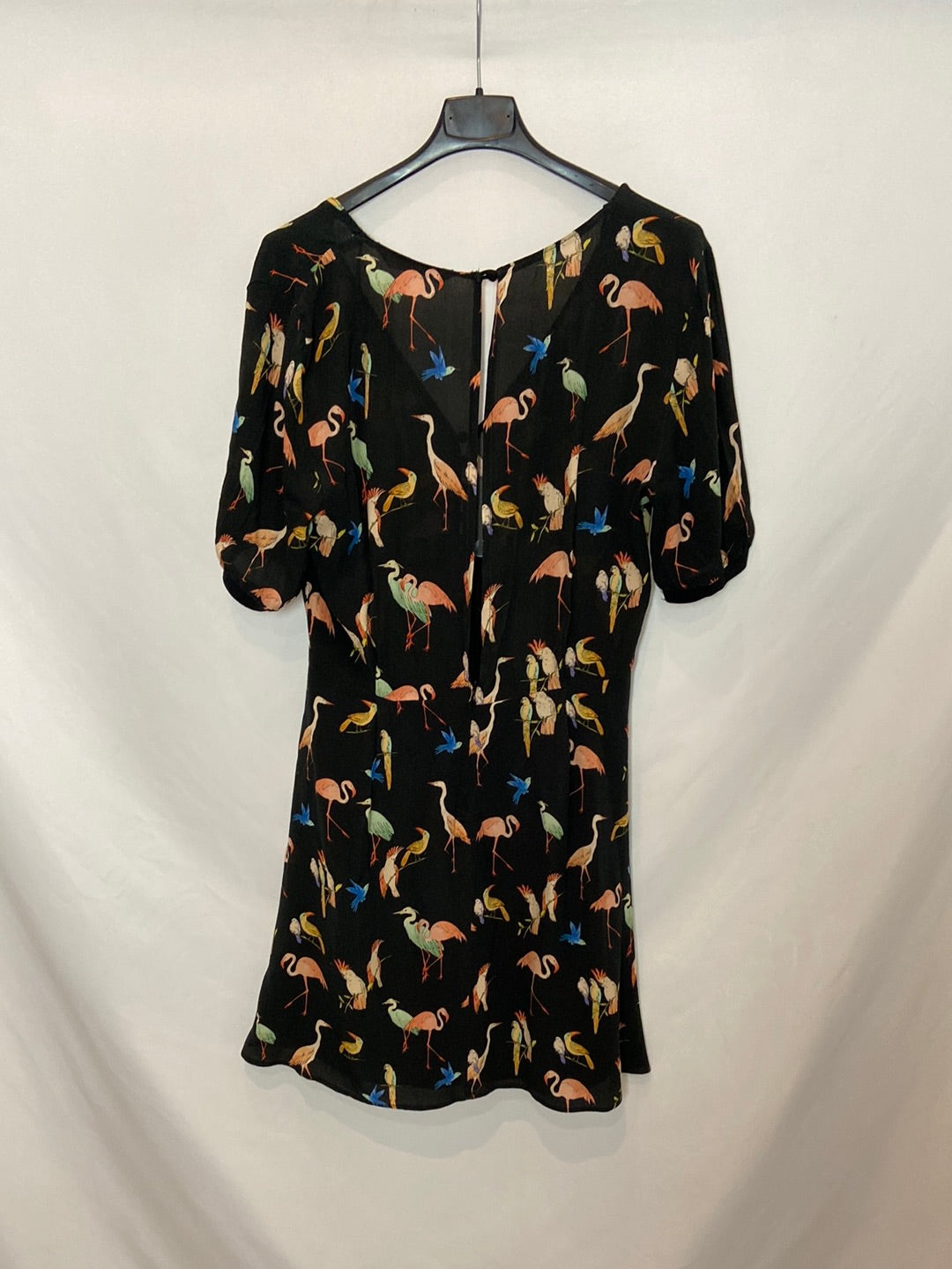 ZARA. Black flamenco dress TS