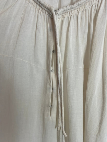 IRO. Light beige top with hooks. T 34