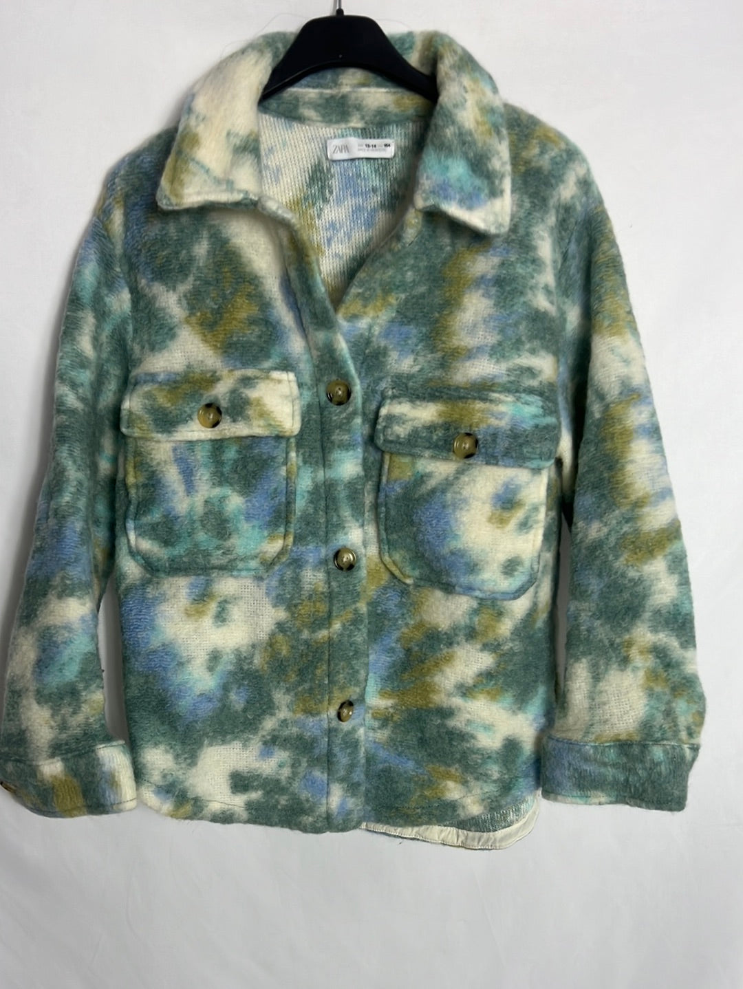 ZARA. Cazadora punto. T.13-14(xxs)