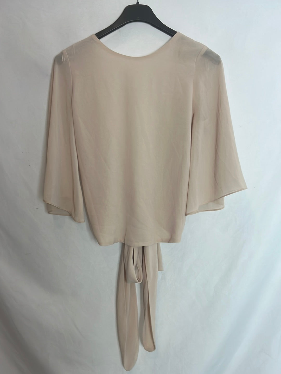 BIMANI. Pink wrap blouse Ts