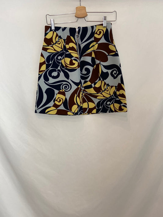 ZARA. Printed short skirt TS