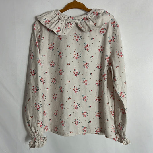 CLOVET PETIT. Blusa rosa claro flores. T 3 años