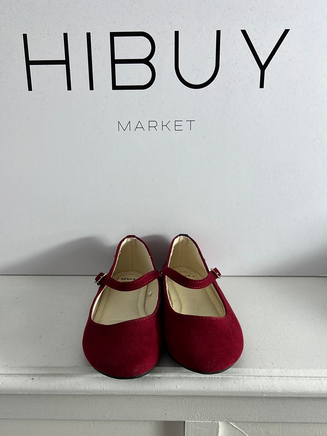 SFERA. Burgundy buckle Mary Jane. Size 29