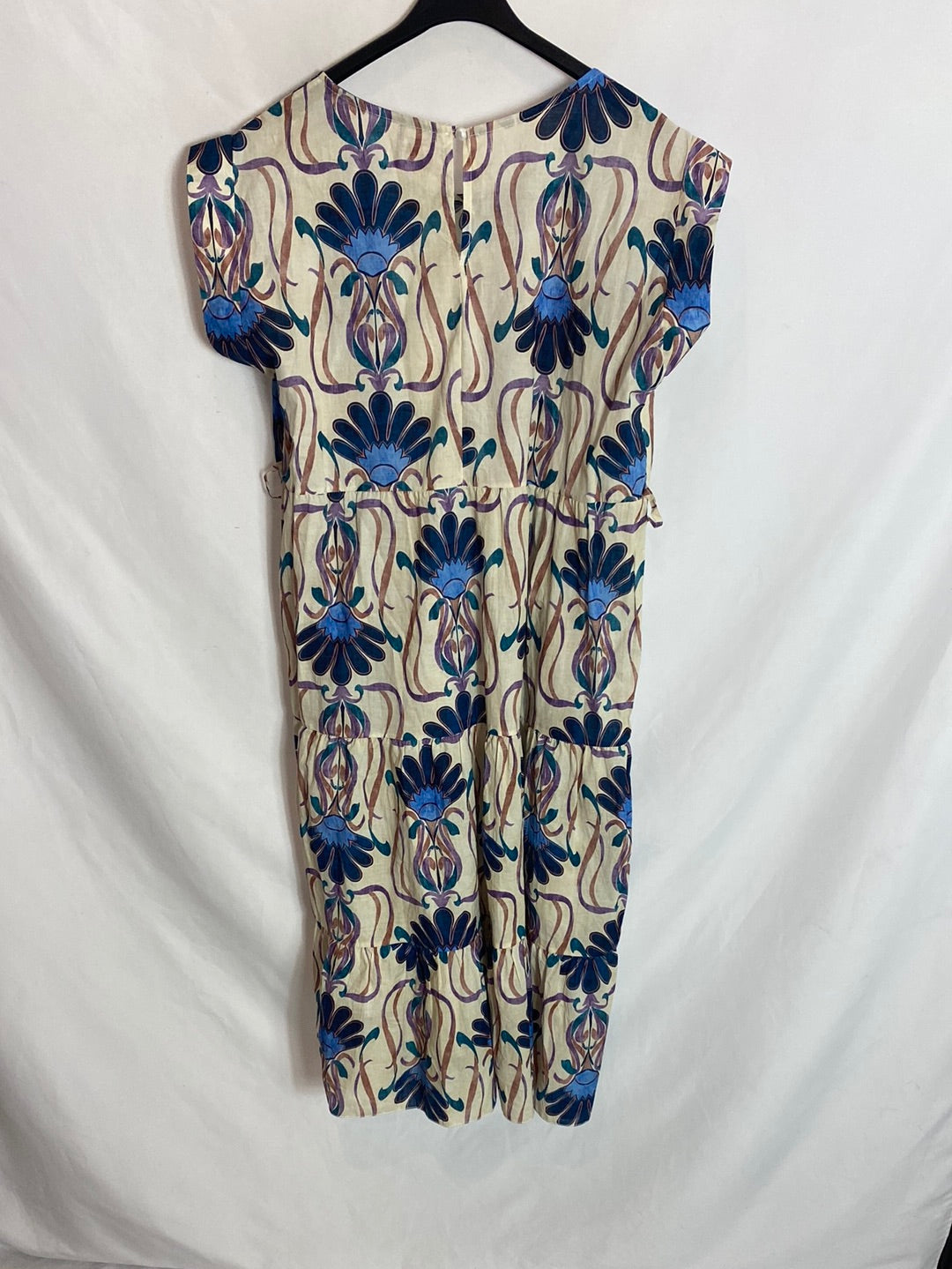 ZUA. Printed midi dress. YOU