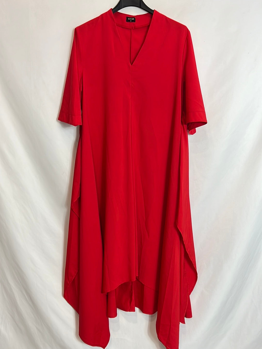 VONDA. Red midi dress Tm