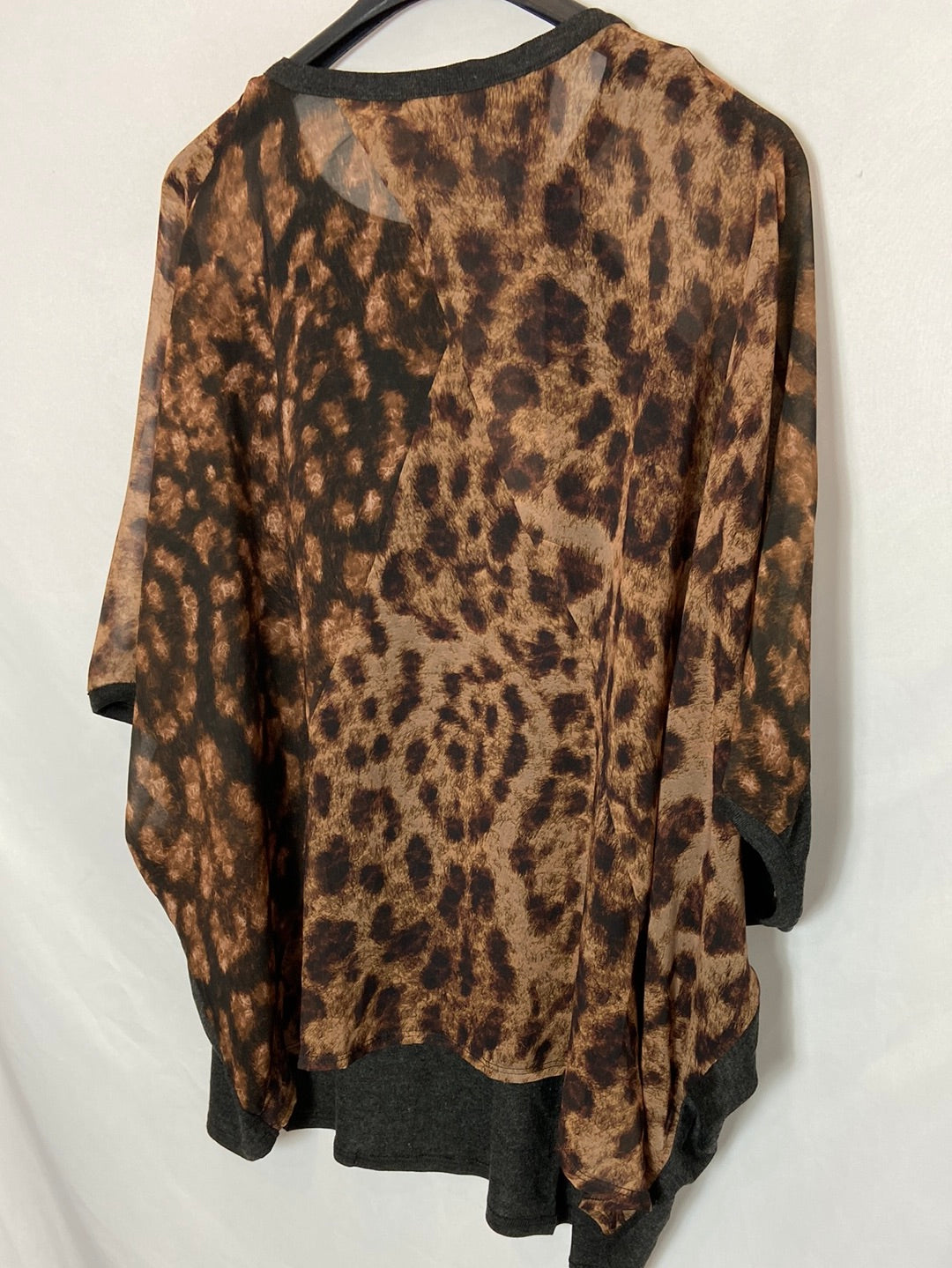 ZARA. Animal print T-shirt, size L