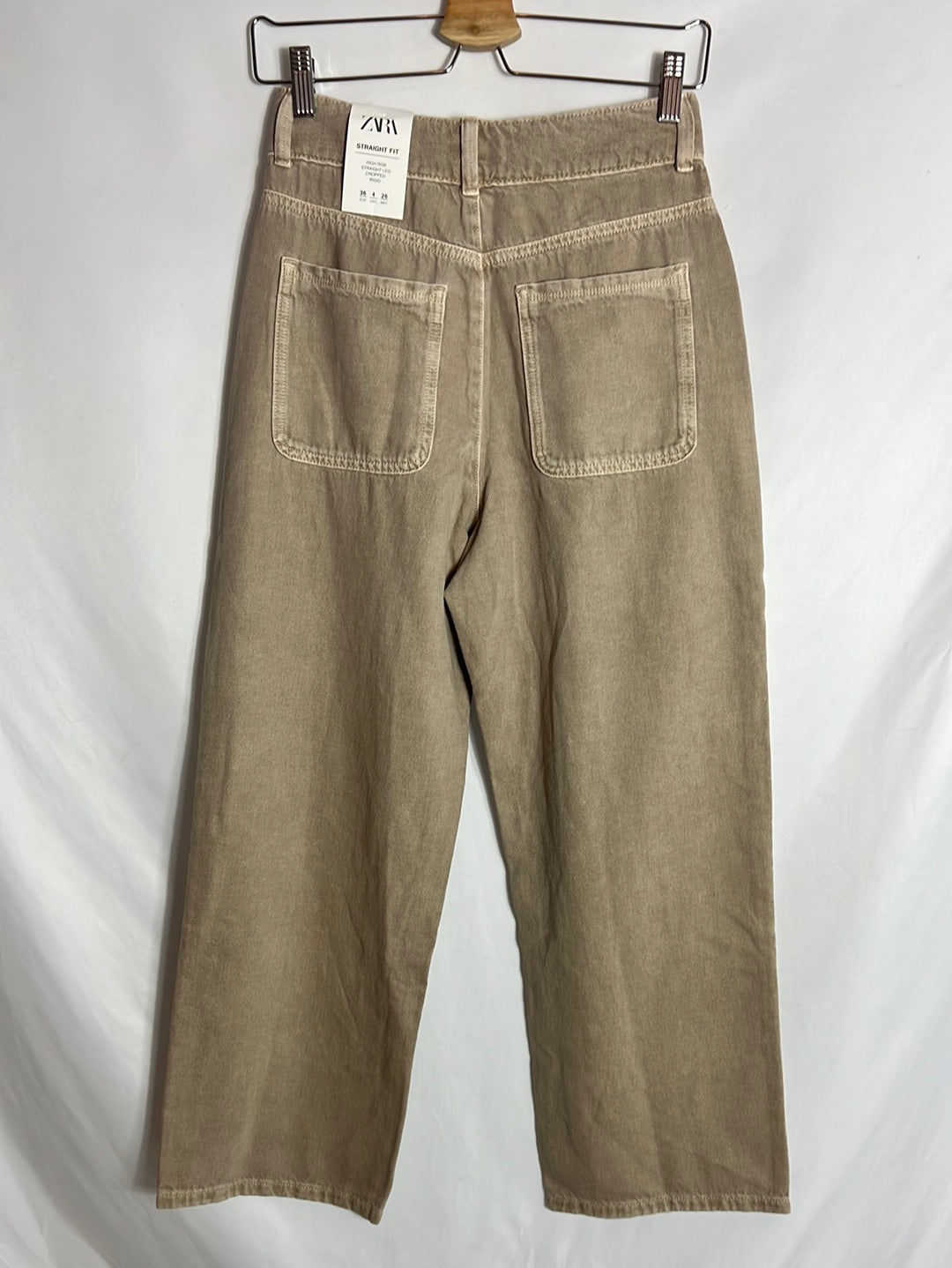 ZARA. Dark beige culottes. Size 36