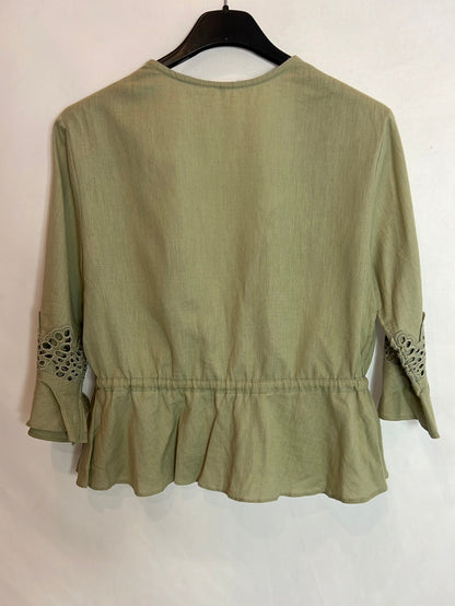 FREE PEOPLE. Green light jacket. Size XS