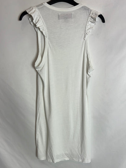 ZARA. Long white strappy top. TM