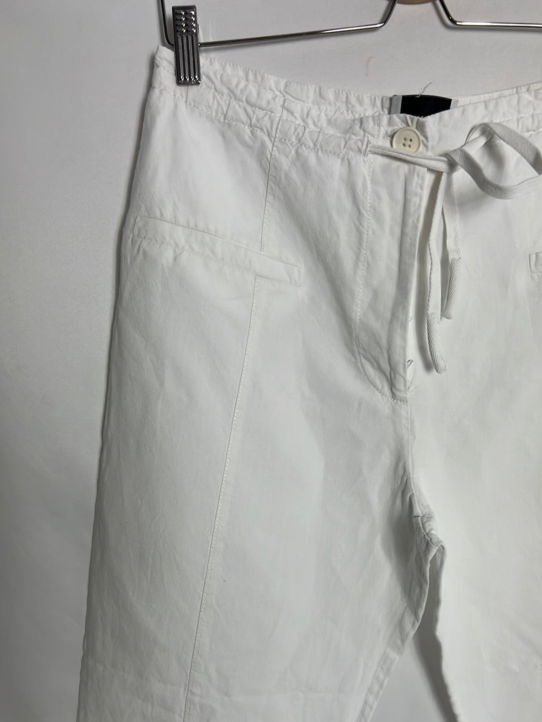 BIMBA Y LOLA. Thin white trousers. TM