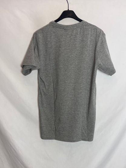 ELLESSE. Camiseta logo gris. T.XS