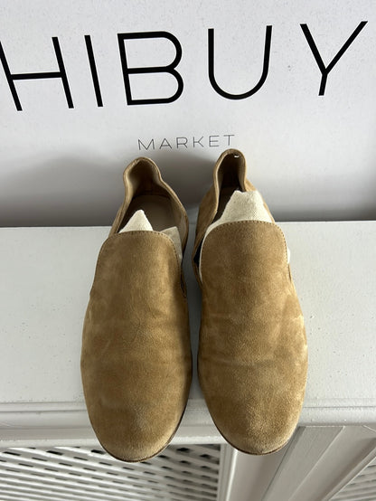 MINT&amp;ROSE. Beige leather flat shoe. Size 37
