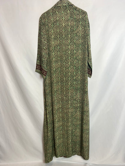 BASYCO JEREZ. Long printed shirt dress. YOU (S)