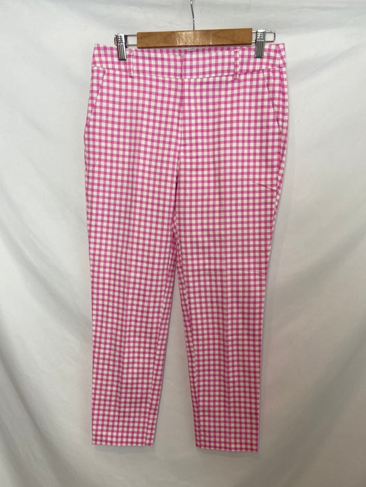SFERA. Pantalón cuadros rosas. T.S