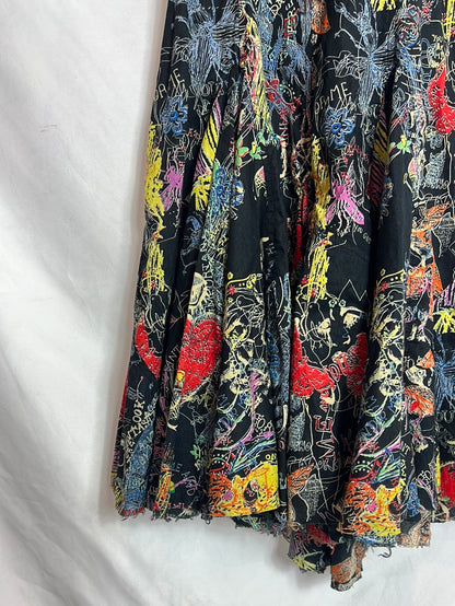 Desigual. Printed dress size 34