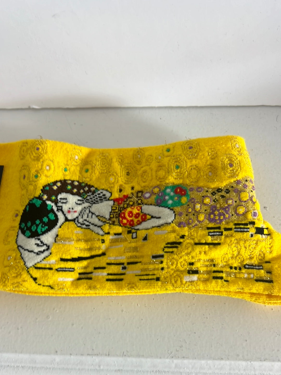 ART SOX. Calcetines amarillos dibujos. T40-46