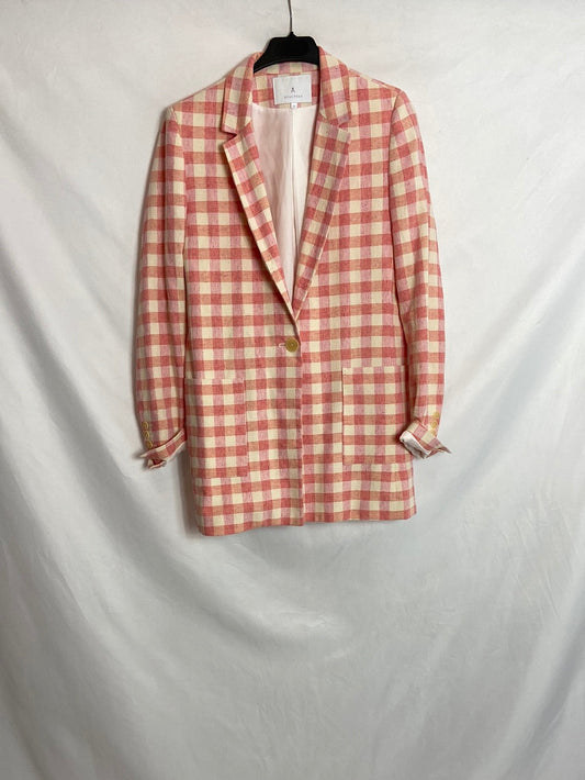 SCALPERS. Blazer de cuadros T.38