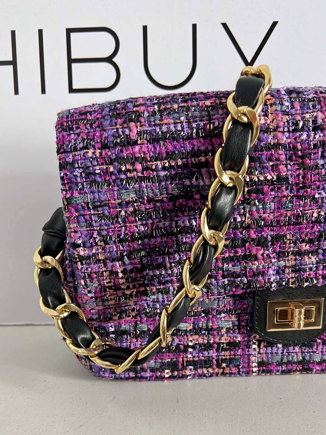 OTRAS. Bolso tweed colores