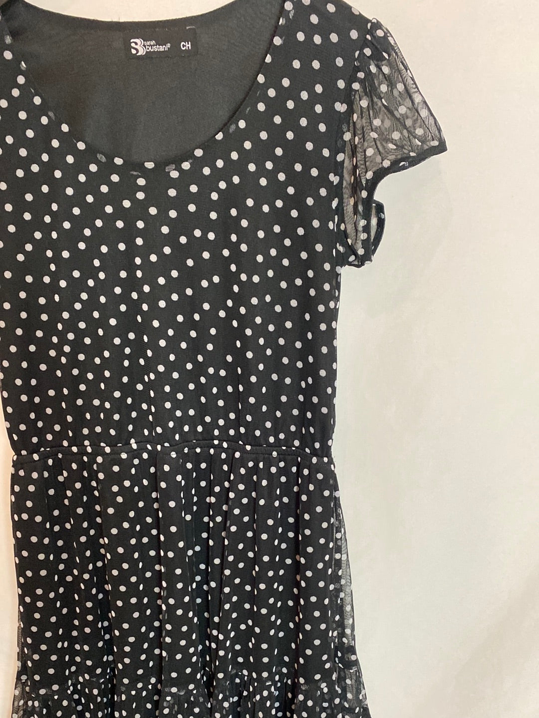 OTHERS. Short polka dot dress. TS