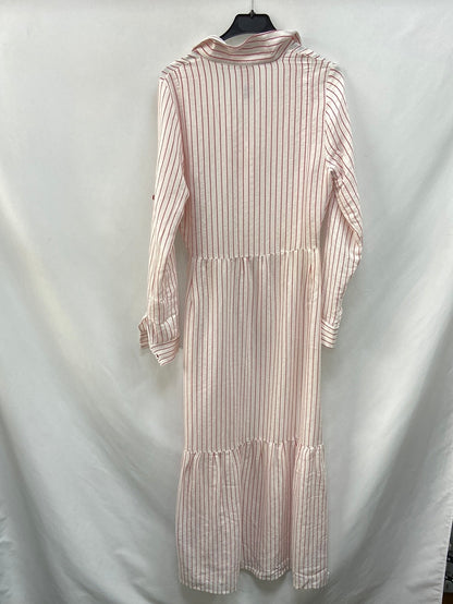 EIGHT. Vestido largo rayas T.l(tara)