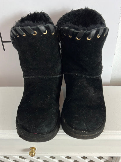 UGG. Botas negras pelito T.38