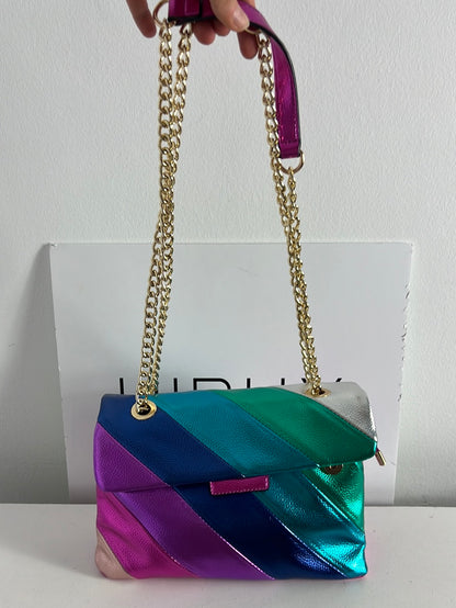 OTRAS. Bolso multicolor metálico