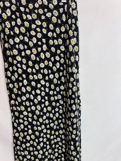 ASOS. Falda midi flores. T.XXS