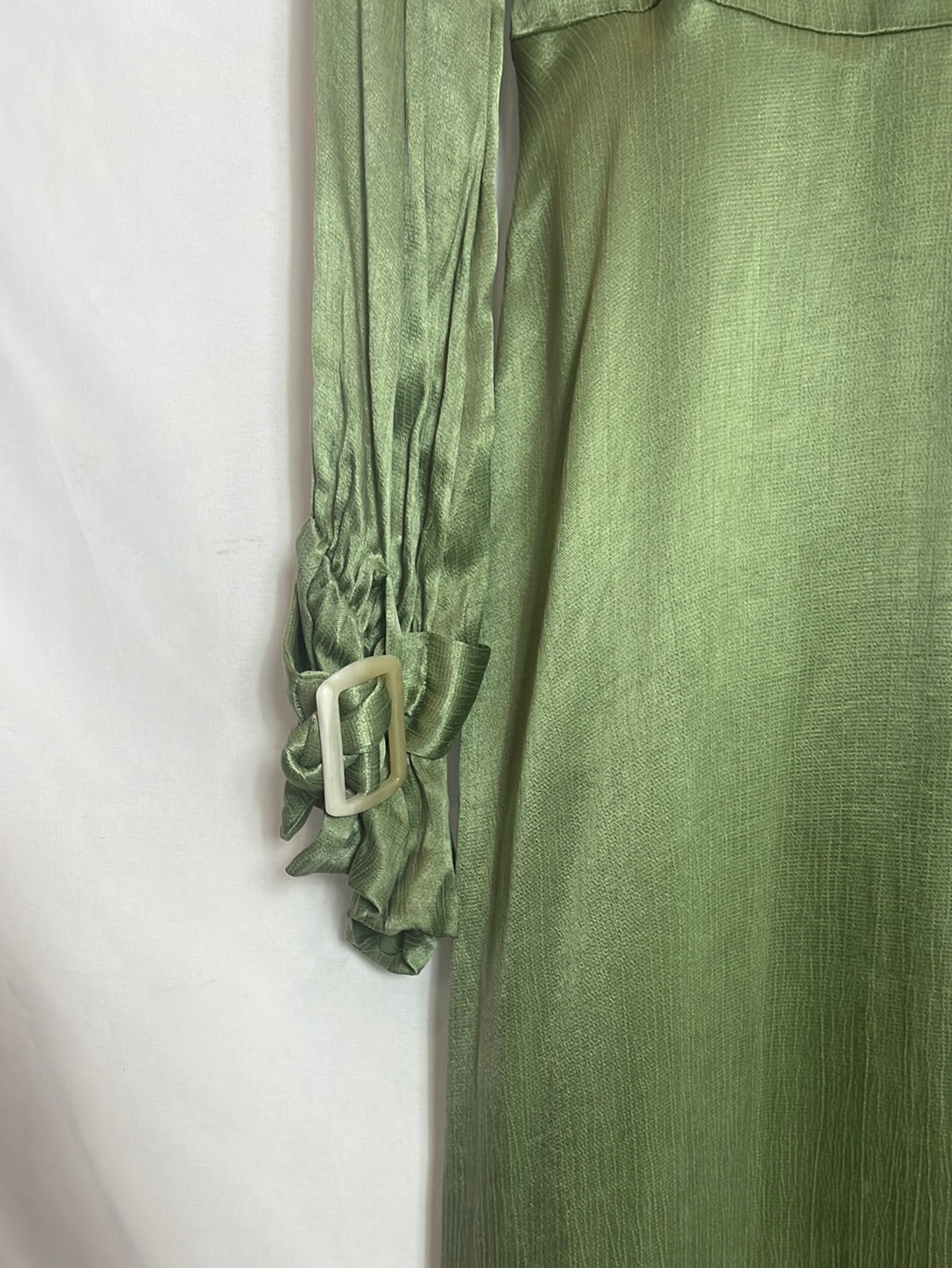 &OTHER STORIES. Vestido largo verde T.36