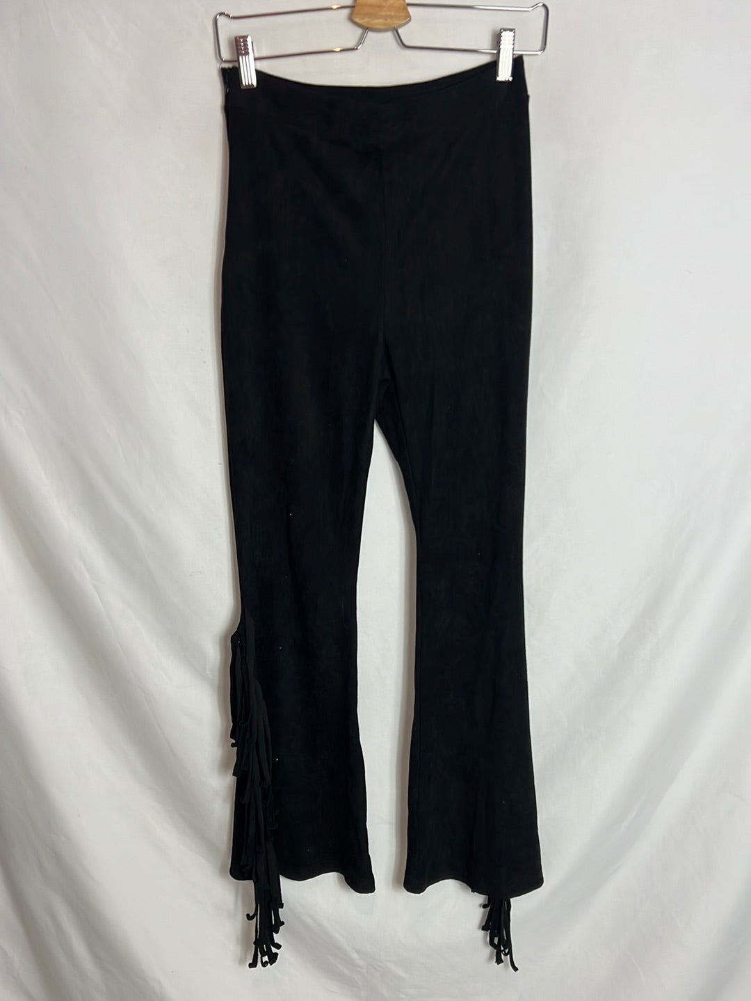 OTHERS. Suede trousers with fringes Ts