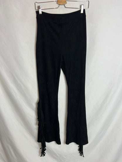 OTHERS. Suede trousers with fringes Ts