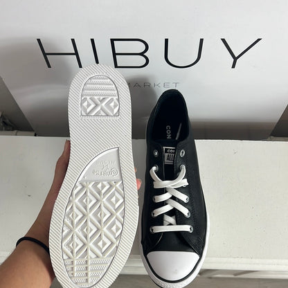 CONVERSE. Zapatillas negras piel T.37