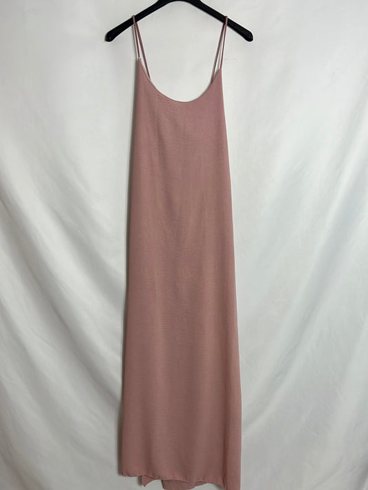 NEW COLLECTION. Long pink strapless dress TS/M